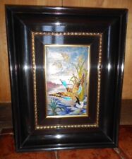 émail de Limoges AL Limoges canard col vert