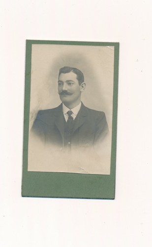 Cdv homme avec moustache - cdv,