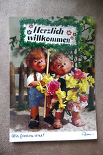Carte postale MECKI Herzlich