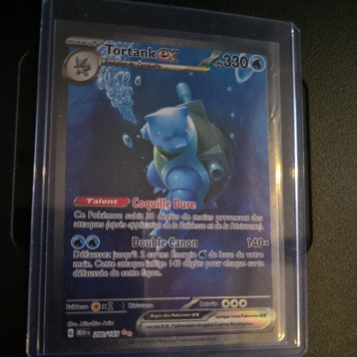 Carte pokémon tortank - carte,