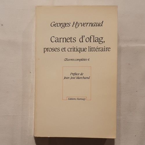 Georges hyvernaud carnets - georges,