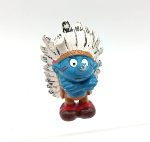 Figurine pvc vintage smurfs - vintage,