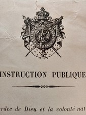 { SECOND EMPIRE LAS LETTRE SIGNEE - ANTILLY MOSELLE METZ ] GUSTAVE ROULAND 1858