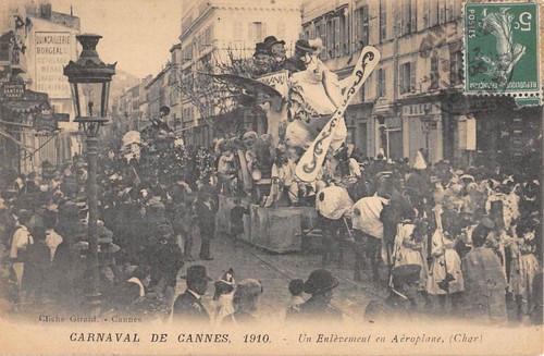 Cpa carnaval cannes - carnaval,