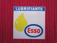 AUTOCOLLANT VINTAGE ESSO ESSO