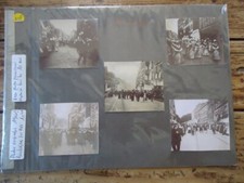 LOT 10 PHOTOS ORIGINALES 1900 BOULOGNE SUR MER PROCESSION COSTUMES PORT