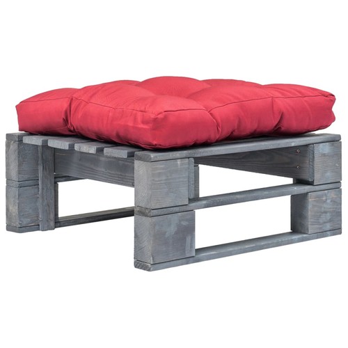 Bois repose pied palette - bois, repose-pied