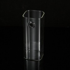 Vase à fleurs en verre