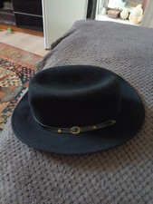 Chapeau Traveller Feutre Laine Noire - Crambes