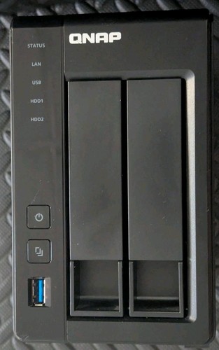 Qnap 251 bay nas black - 2-bay,