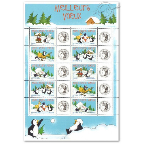 Feuille f3853a timbres - feuille,
