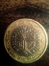 PIÈCE DE 1 EURO FRANCE ARBRE DE VIE 2000
