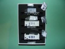 LS MODELS coffret 3 wagons plats courts OCEM 19/29 30255 NEUF