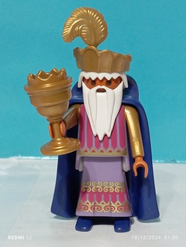 Playmobil figurine roi - figurine,
