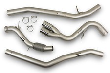 Ligne Echappement FULL TUBE + Downpipe BMW 116d 118d 120d 123d E81 E87 Catback