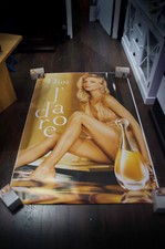 DIOR CHARLIZE THERON H Large French Vintage Advertising Fashion Poster Original