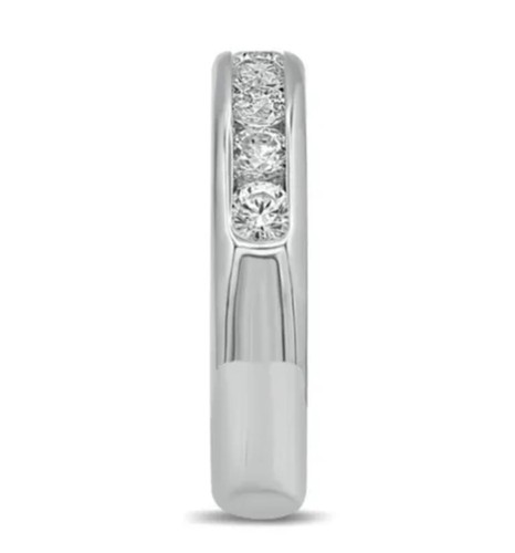 Alliance blanc diamants - alliance, or