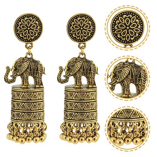 Boucles oreilles éléphant - boucles,
