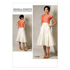 1486 PATRON  VOGUE  CREATION NICOLA FINETTI JUPE TOP-BLOUSE CHIC  42 AU 50