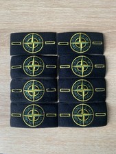 Patch logo noir boutons badge