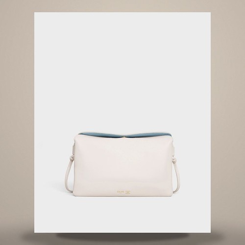 Celine trio flap cuir - trio,