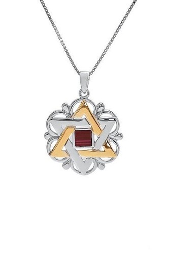 Pendentif étoile david - étoile, de