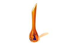 Vase soliflore en verre Murano - H: 22 cm