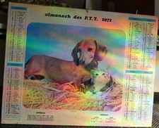 Calendrier des postes 1971