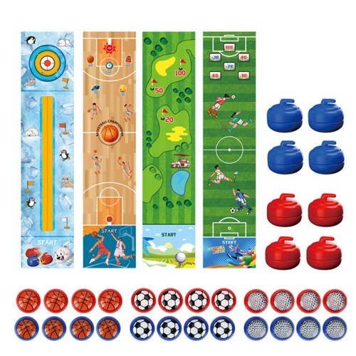 Jeu curling table - de, 4