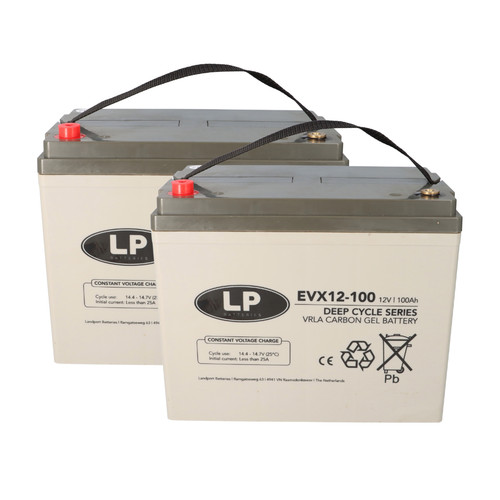 Batterie plomb agm - 2x,