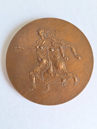 Médaille bronze sncf - médaille,
