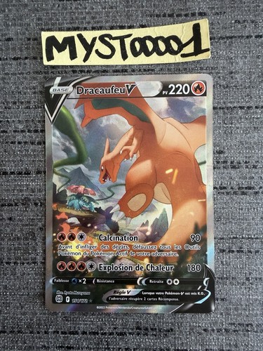 Carte pokémon dracaufeu - carte,