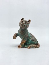 Statuette figurine petit chat en bronze de Vienne Fin XIXème 