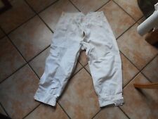 PANTALON BLANC TROUPE CHASSEUR ALPIN MLE 1915