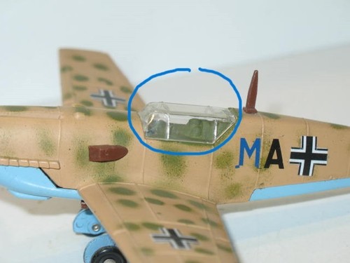 Dinky toys verriére cockpit - dinky, 1
