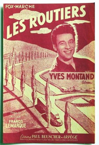 Partition vintage sheet music
