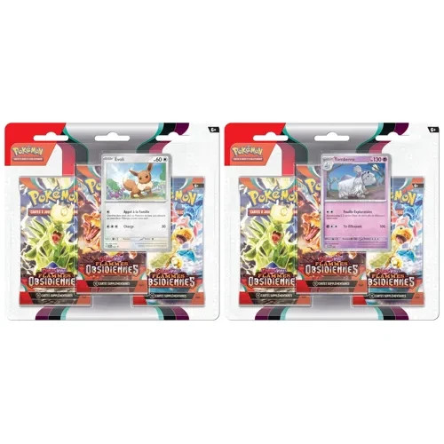 Cartes pokémon tripack - tripack, ev03