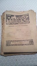 Lot de 19 journaux revues 1896 La France illustrée Paris Auteuil