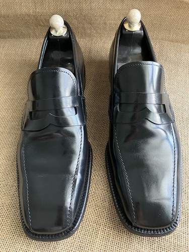 Mocassins prada cuir noir - mocassins,