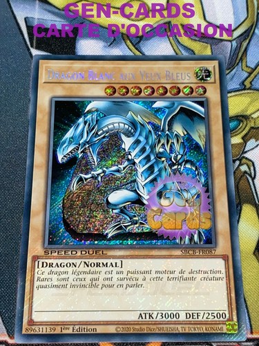 Carte dragon blanc - oh,