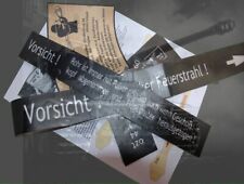 POCHOIR STENCIL MARQUAGE SET KIT PANZERFAUST 60  . jeep willys