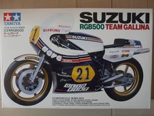 Maquette Moto 1/12 TAMIYA Ref 14009 Suzuki RGB500 Team Gallina