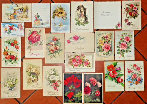 Lot cartes postales - cartes,