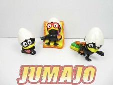 FIG53 lot 3 figurines PVC YOLANDA : Pagot CALIMERO 1991 6cm