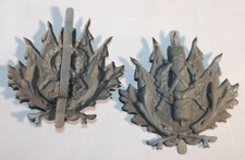 Insigne de casque  Adrian  Intendance     modèle 16  1ere guerre .14/18