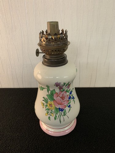 Lampe pétrole faïence - à, en