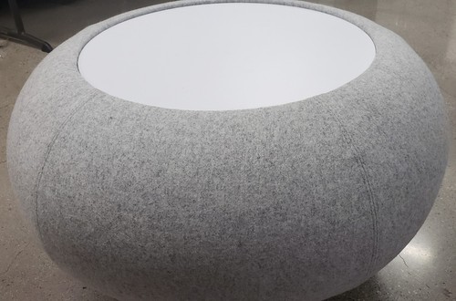 Pebble stool pouf - pouf, in