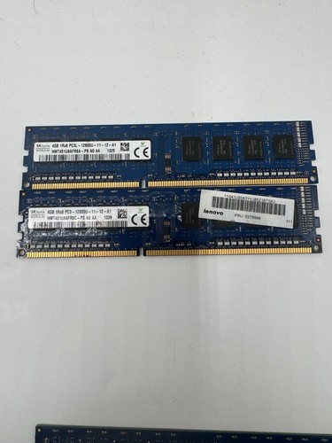 Lot 2x4go ram ddr3l 1600mhz - 2x4go,