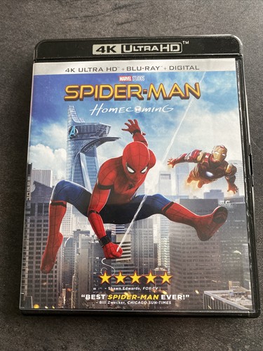 Spiderman homecoming bluray - bluray, 4k