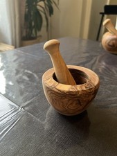 Mortier Et Pilon En Bois